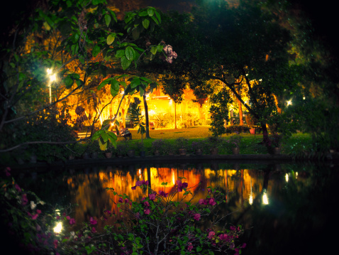 night park in Bangkok