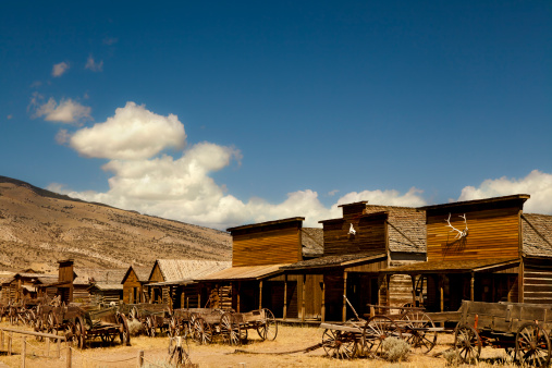 A ghost town in USA