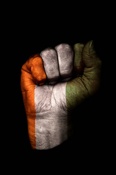 istock Ivory Coast Flag Fist 155388606