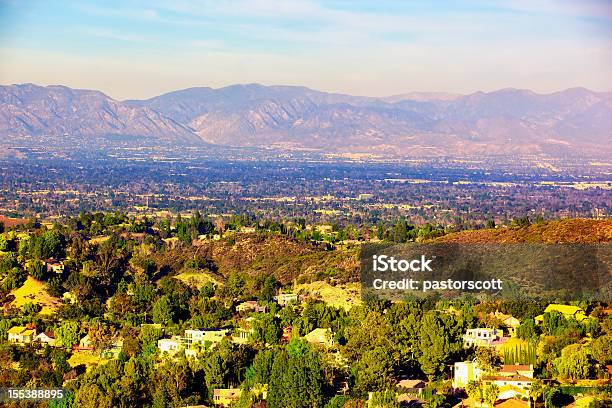 Panorama Of San Fernando Valley Los Angeles California Stock Photo - Download Image Now