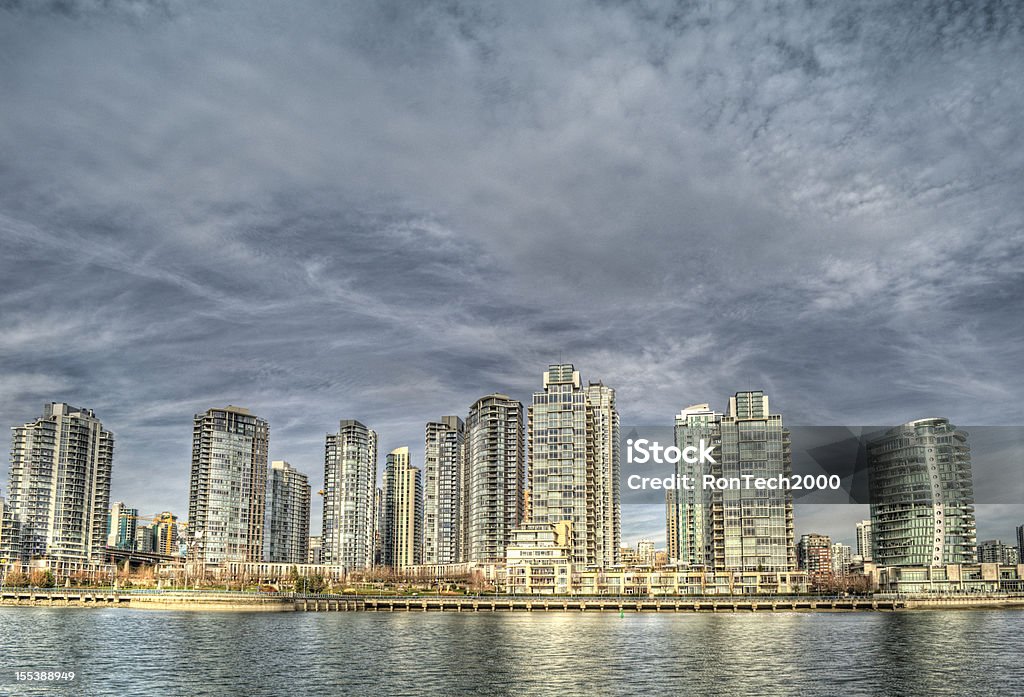 Vancouver Horizonte urbano - Royalty-free Ao Ar Livre Foto de stock