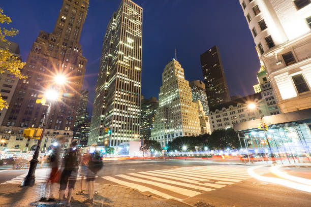 istock Manhattan skyscraper on the 5th avenue 155389031
