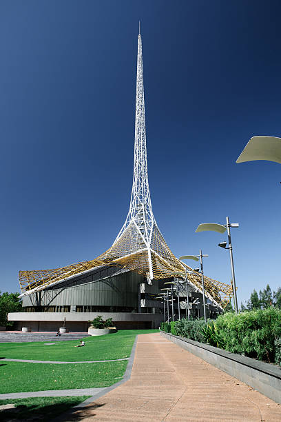 Melbourne Arts Centre stock photo