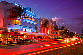 istock Ocean Drive by the beach in Miami 155391159