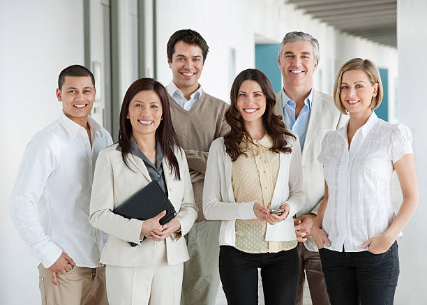 istock Happy Multi Ethnic Business People 155391680