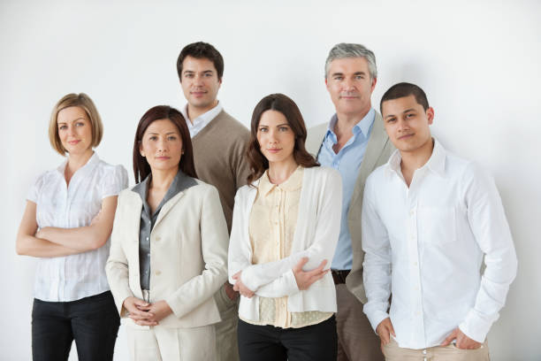istock Confident Diverse Business People 155391682