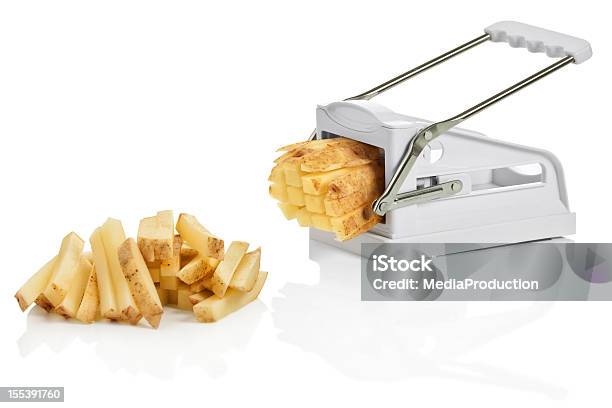 Photo libre de droit de Chips Cutter banque d'images et plus d'images libres de droit de Aliment - Aliment, Aliment émincé, Coupe transversale