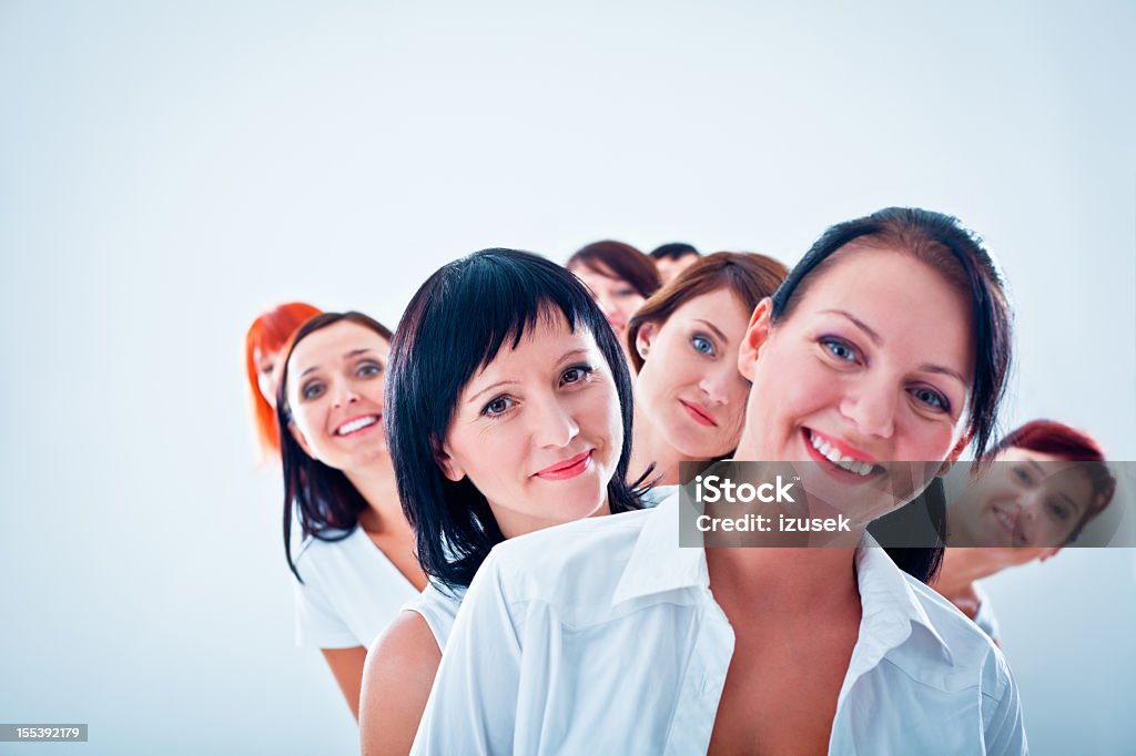 Women's team  Adult Stock Photo