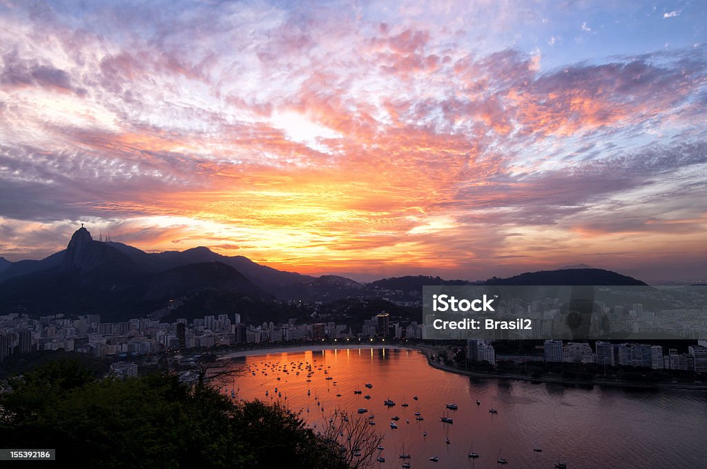 Rio de Janeiro - Foto stock royalty-free di Tramonto