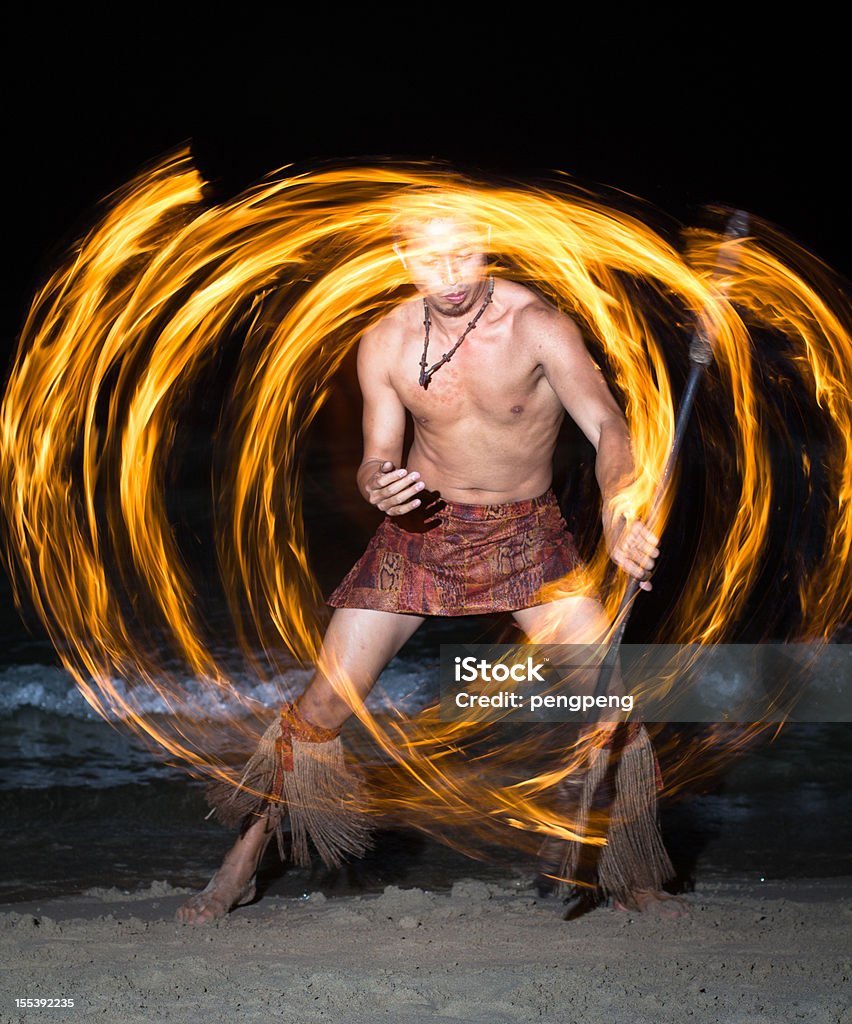 FireShow - Lizenzfrei Aktivitäten und Sport Stock-Foto