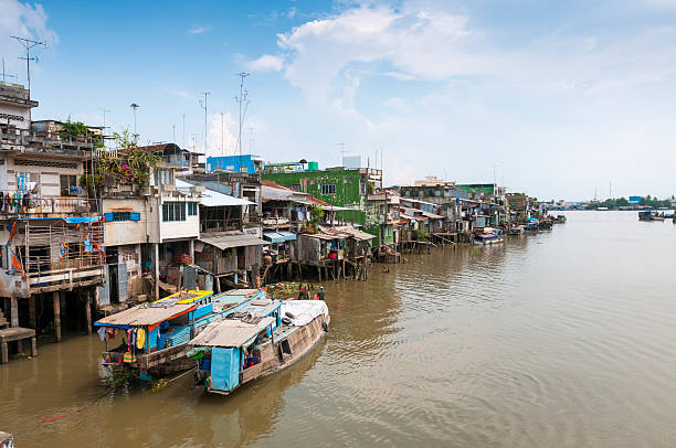istock Homes On The Mekong River In Vietnam 155392552