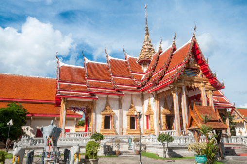 Wat Chalong In Phuket, Thailand