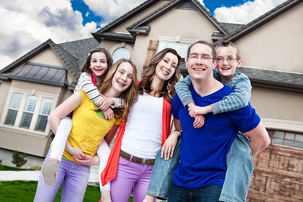 istock Happy Excited Young Family 155392618