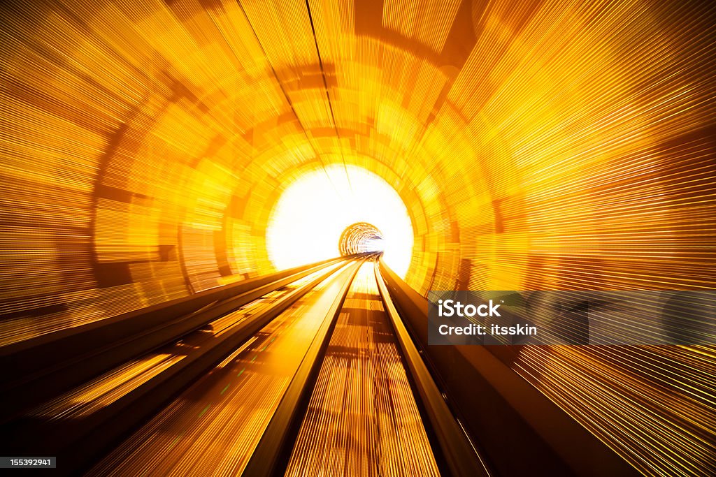 Futuristico Ferrovia - Foto stock royalty-free di Attrezzatura per illuminazione