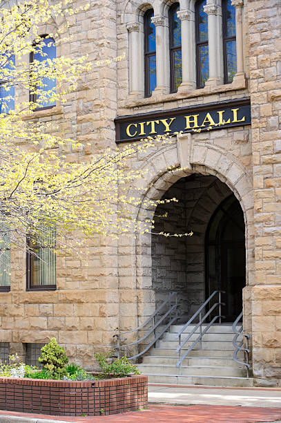 istock City Hall Building Entrance 155393076