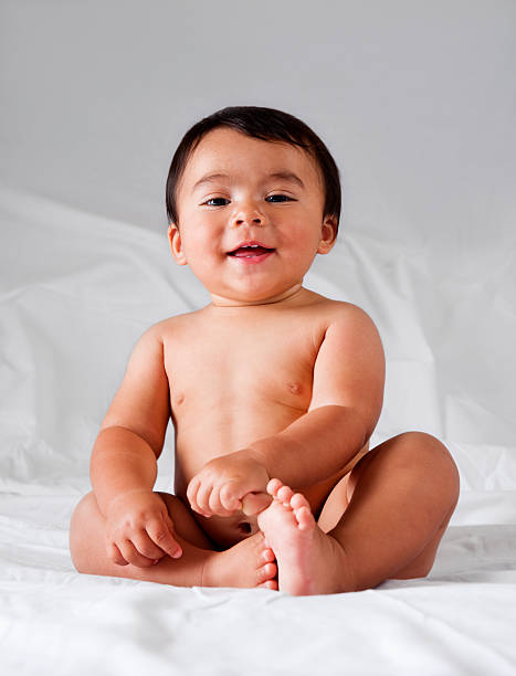 istock Beautiful Latino baby 155393786