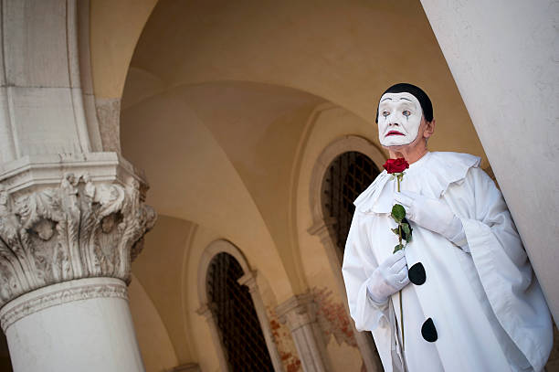istock Pierrot at Venice Carnival 2012 155394153
