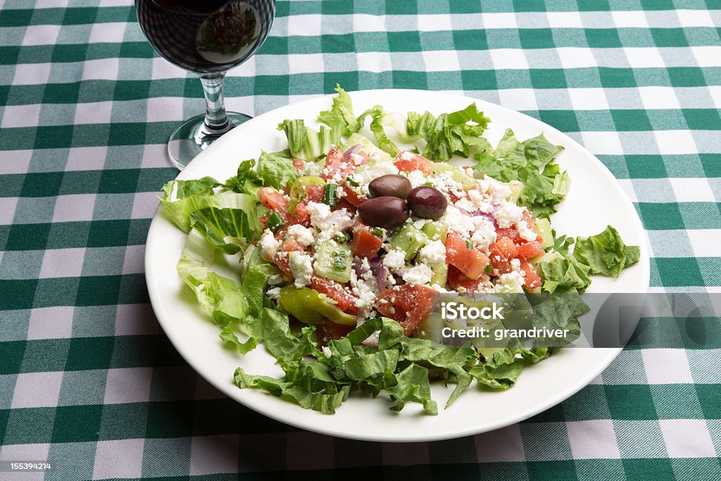 Griechischer Salat - Lizenzfrei Farbbild Stock-Foto