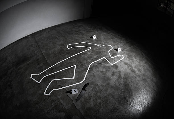Crime scene  victim photos stock pictures, royalty-free photos & images