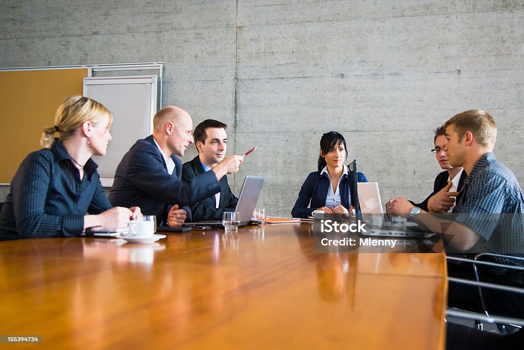 Reunião da Equipe de Negócios - Royalty-free Adulto Foto de stock