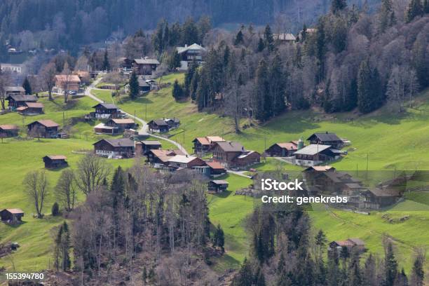 Village Of Beatenberg Waldegg Bernese Oberland Switzerland Stock Photo - Download Image Now