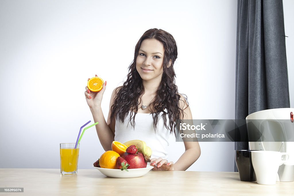 Serie de frutas - Foto de stock de Adolescente libre de derechos