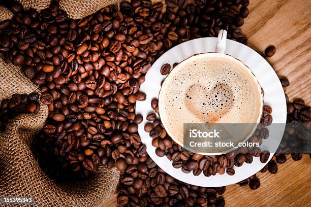 아침입니다 Coffe 커피-마실 것에 대한 스톡 사진 및 기타 이미지 - 커피-마실 것, 하트 모양, 카페