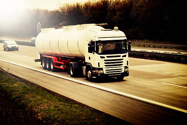 istock Silo truck on german highway 155395450