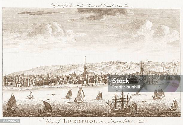 Liverpool 18 Stulecie Sztych - zdjęcia stockowe i więcej obrazów Niewolnictwo - Niewolnictwo, XVIII wiek, Styl XVIII wieku