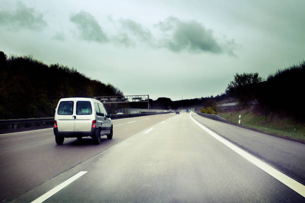 istock Bad weather on the highway 155395567