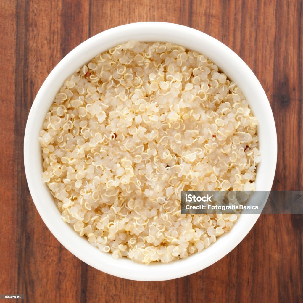 Gekochte quinoa - Lizenzfrei Quinoa Stock-Foto