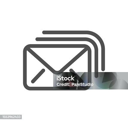 istock Mail related icon. 1553962433