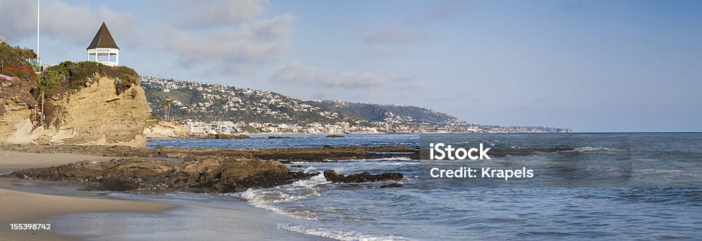 Vista panorámica de la Laguna Beach - Foto de stock de Acantilado libre de derechos