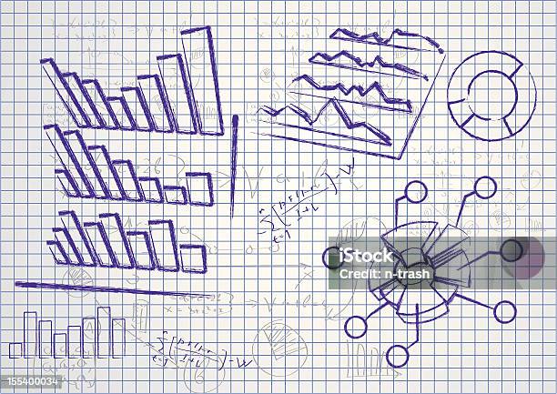 Бизнесдиаграммы — стоковая векторная графика и другие изображения на тему Анализировать - Анализировать, Без людей, Бизнес