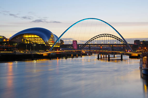 istock Newcastle And Gateshead Quayside At Sundown 155400209