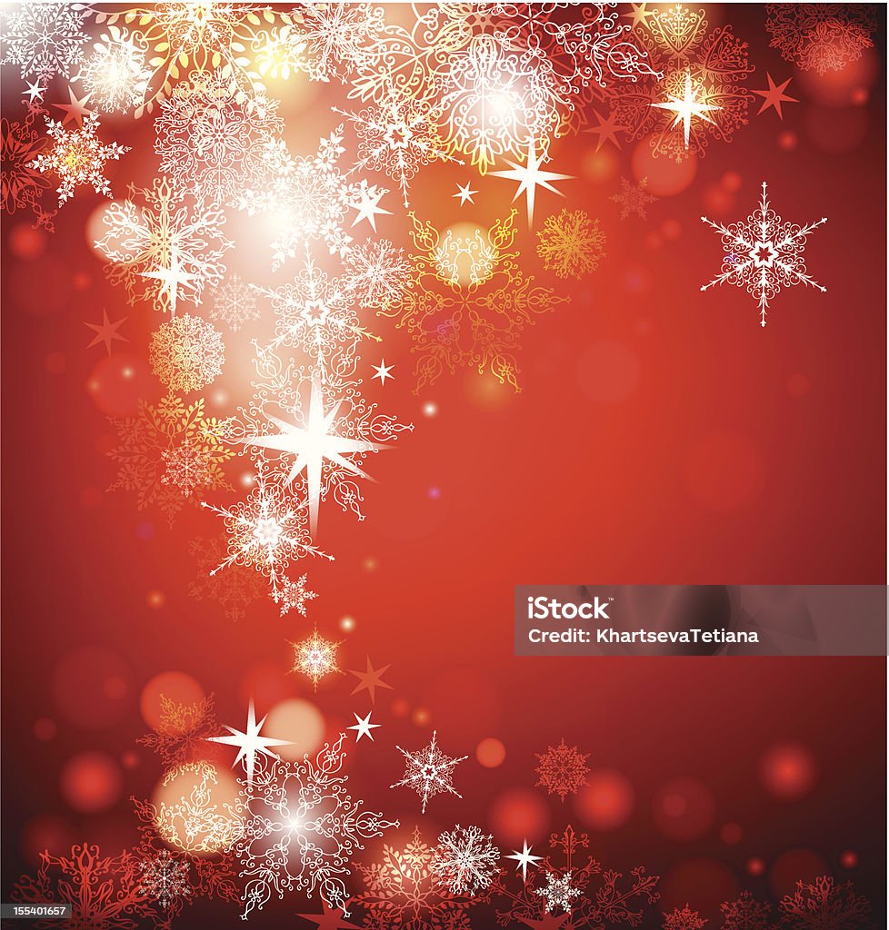 Abstract Christmas background with snowflakes. Eps10. Image contain transparency and various blending modes. 2013 stock vector