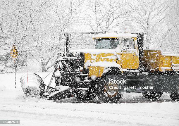 제설기 통관 로드쇼의 겨울 폭풍 겨울에 대한 스톡 사진 및 기타 이미지 - 겨울, 내리는 눈, 녹은 눈