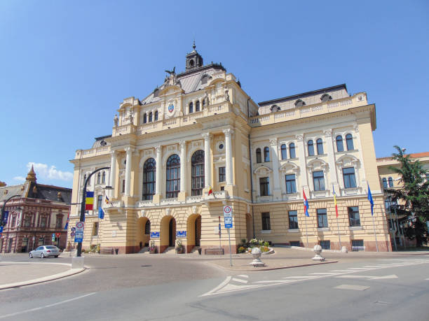 istock Oradea City Hall building in the summer 1554052332
