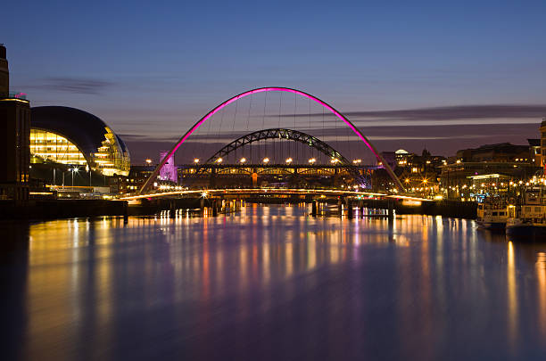 istock Newcastle And Gateshead Quayside At Sundown 155406131