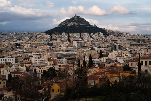 Athens view from Areopagus Hill