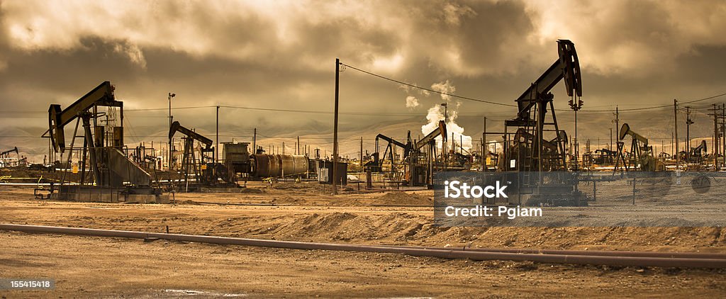 Industria de petróleo y bombas - Foto de stock de Texas libre de derechos