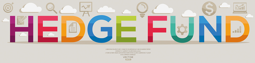 Creative (Hedge fund) Design, letters and icons, vector illustration