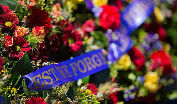 istock War Memorial Wreaths 155415793