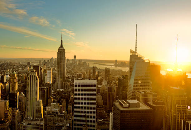 istock New York City at sunset 155416076