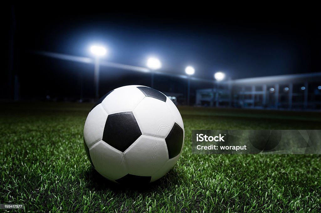 De futebol - Royalty-free Campo de Futebol Foto de stock