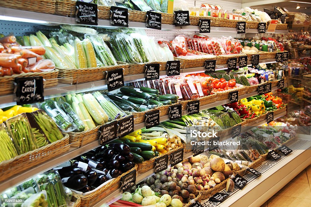 Supermercado - Foto de stock de Supermercado libre de derechos