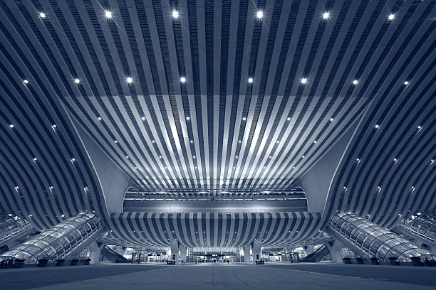 istock Shenzhen North Railway Station,Night view 155417975