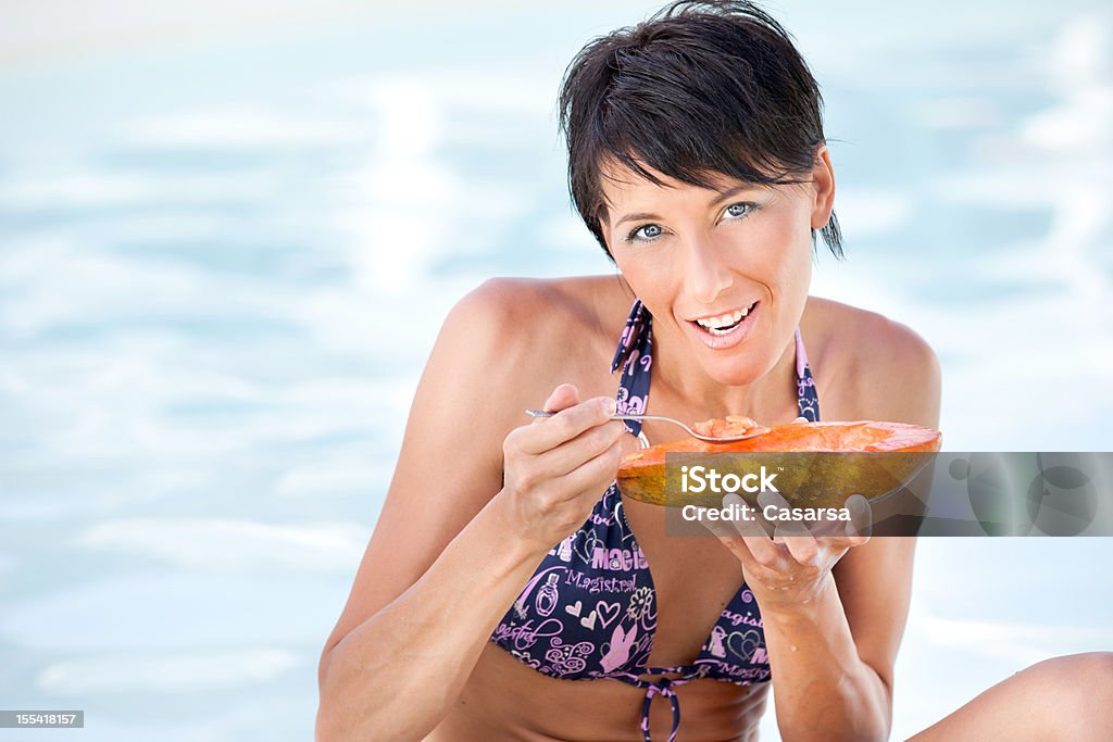 Spuntino salutari - Foto stock royalty-free di Abbronzatura