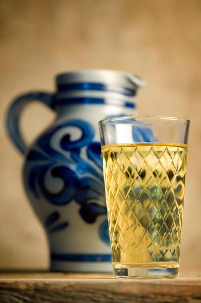 istock Hassian Cider and Jug, Bembel, Aeppelwoi, Aeppler, Apfelwein 155418295