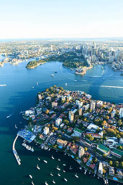 Photo of Sydney harbor - opposite Opera House, Kirribilli